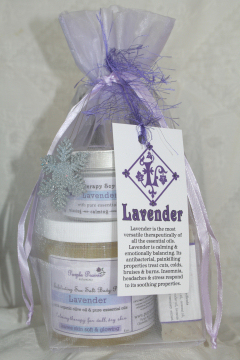 Lavender Spa Gift Bag