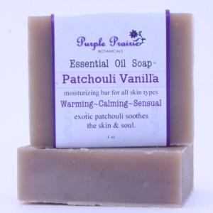 Patchouli Vanilla Soap bar 4 oz