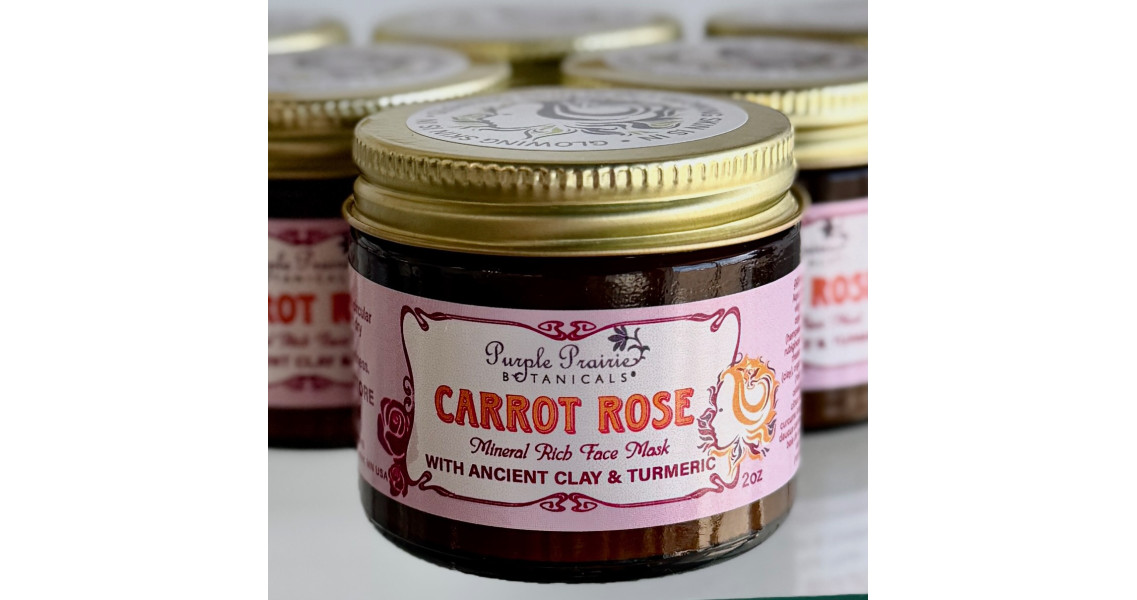 Carrot Rose Face Mask