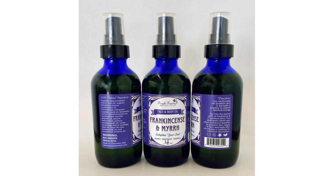 Frankincense & Myrrh Body & Face Oil
